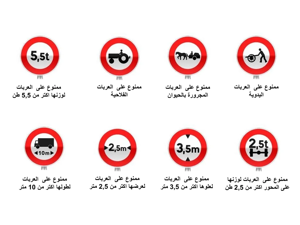 التشوير الطرقي — 10